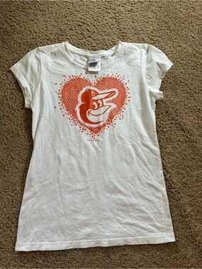 Baltimore Orioles Short-Sleeve Kids Tee.